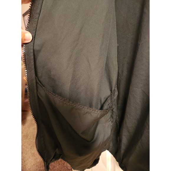 Men's Nike Golf Velocity Sports Performance Jacket Sz Lg Zip Blk Red EUC - Picture 7 of 8